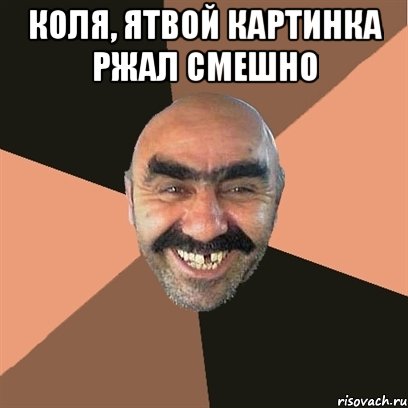 Коля, ятвой картинка ржал смешно , Мем Я твой дом труба шатал