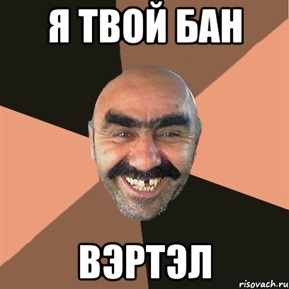 Я твой бан вэртэл, Мем Я твой дом труба шатал