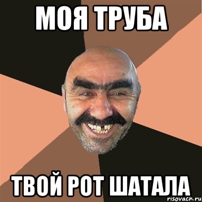 моя труба твой рот шатала, Мем Я твой дом труба шатал