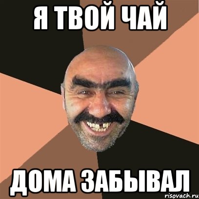 я твой чай дома забывал, Мем Я твой дом труба шатал