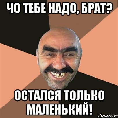 Чо тебе надо, брат? Остался только маленький!, Мем Я твой дом труба шатал