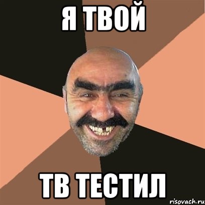 Я ТВОЙ ТВ ТЕСТИЛ, Мем Я твой дом труба шатал