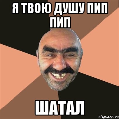 Я твою душу пип пип ШАТАЛ, Мем Я твой дом труба шатал
