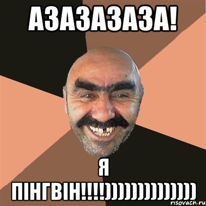 Азазазаза! Я ПІНГВІН!!!!)))))))))))))), Мем Я твой дом труба шатал