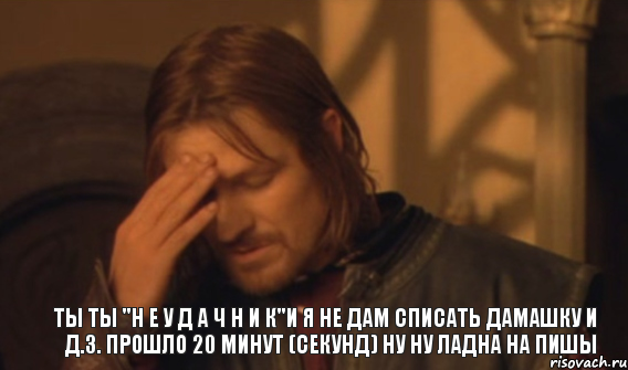 ты ты "н е у д а ч н и к"и я не дам списать дамашку и д.з. прошло 20 минут (секунд) ну ну ладна на пишы, Мем Закрывает лицо