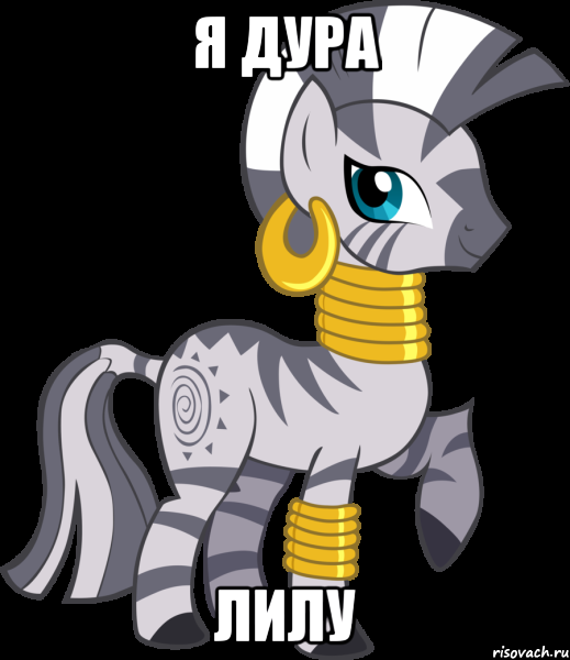 я дура лилу, Мем Зекора