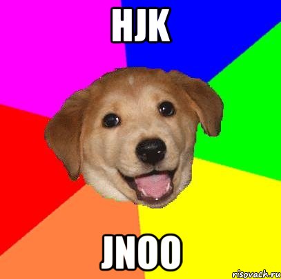 hjk jnoo, Мем Advice Dog