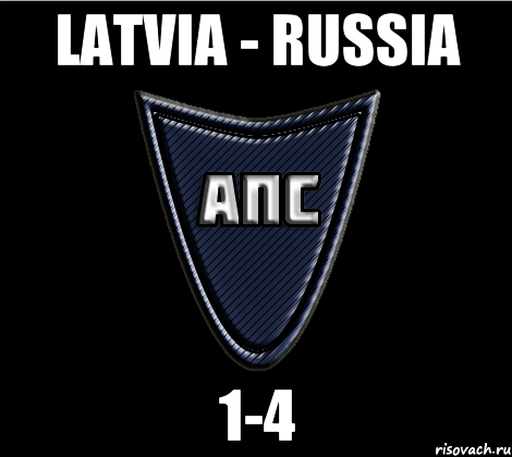 LATVIA - RUSSIA 1-4