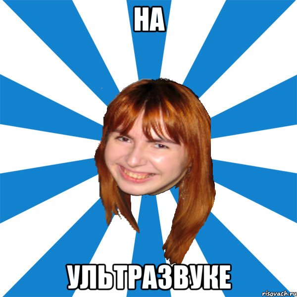 на ультразвуке