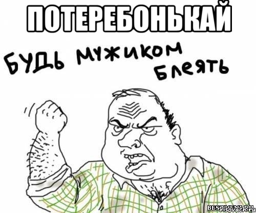 потеребонькай , Мем блять