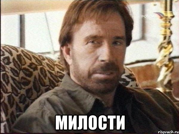 милости, Мем чак норрис