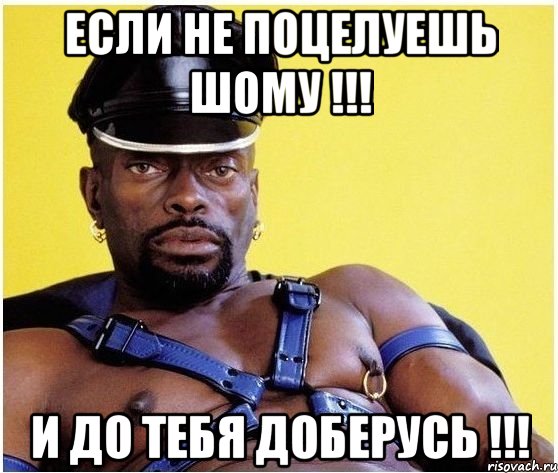 Если не поцелуешь Шому !!! И до тебя доберусь !!!, Мем Черный властелин