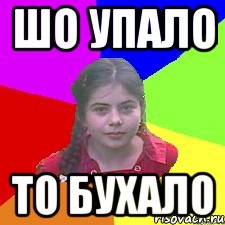 Шо упало то бухало