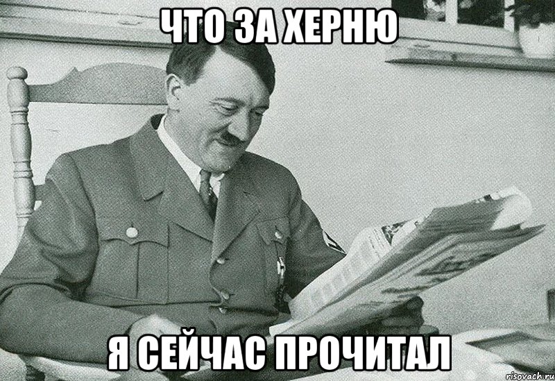 ЧТО ЗА ХЕРНЮ Я СЕЙЧАС ПРОЧИТАЛ