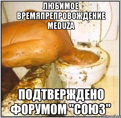 любимое времяпрепровождение meduza Подтверждено форумом "Союз", Мем Дайвер
