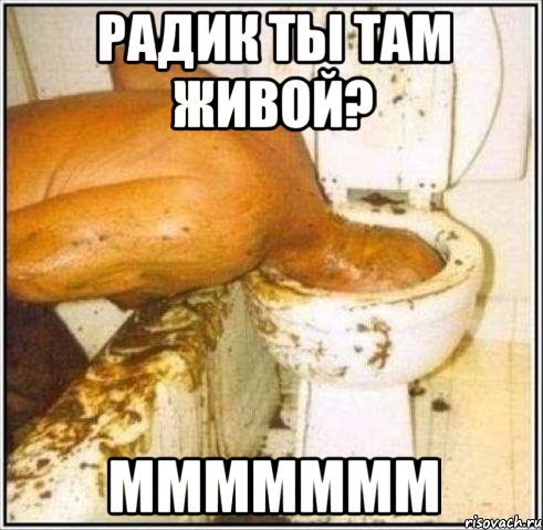 радик ты там живой? ммммммм, Мем Дайвер