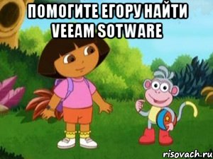 Помогите Егору найти Veeam Sotware 