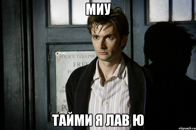 миу тайми я лав ю, Мем Доктор кто