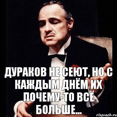 Дураков не сеют, но с каждым днём их почему-то всё больше..., Комикс Дон Вито Корлеоне 1