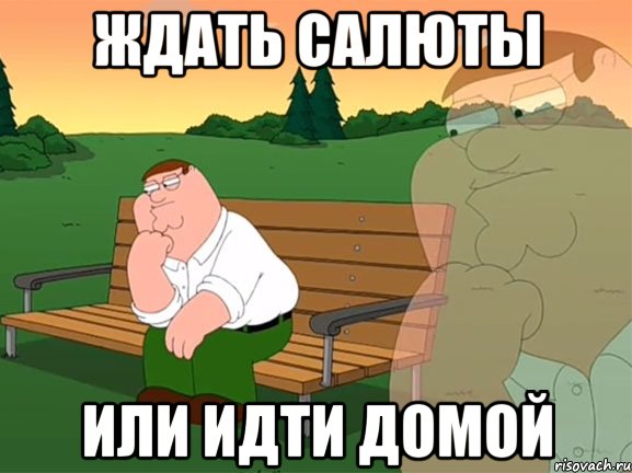 Ждать салюты или идти домой