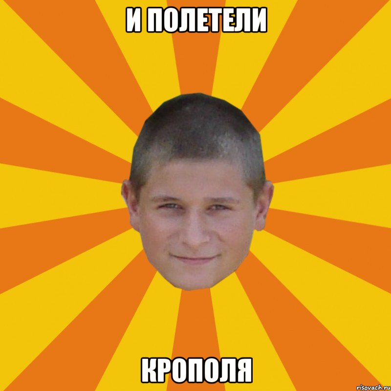 И полетели Крополя