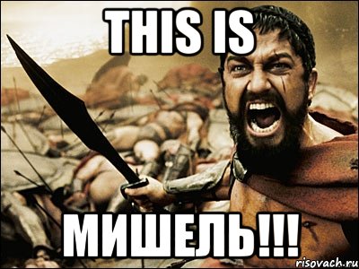 This IS МИШЕЛЬ!!!, Мем Это Спарта