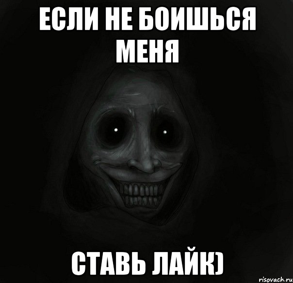 ЕСЛИ НЕ БОИШЬСЯ МЕНЯ СТАВЬ ЛАЙК), Мем Ночной гость