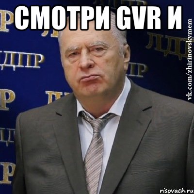 смотри gvr и , Мем Хватит это терпеть (Жириновский)