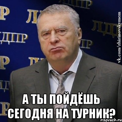  а ты пойдёшь сегодня на турник?, Мем Хватит это терпеть (Жириновский)
