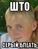 што серый блеать