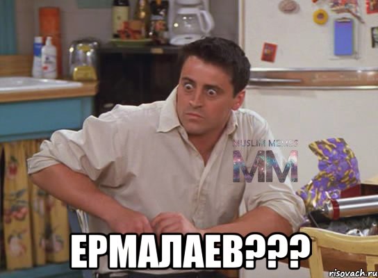  ермалаев???, Мем Испуганный Джоуи из Друзей ММ