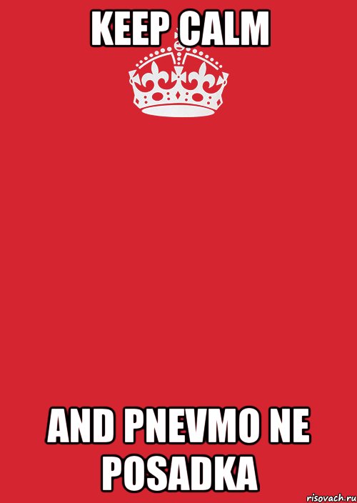 Keep Calm and PNEVMO NE POSADKA, Комикс Keep Calm 3