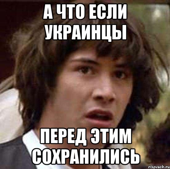 а что если украинцы перед этим сохранились, Мем А что если (Киану Ривз)