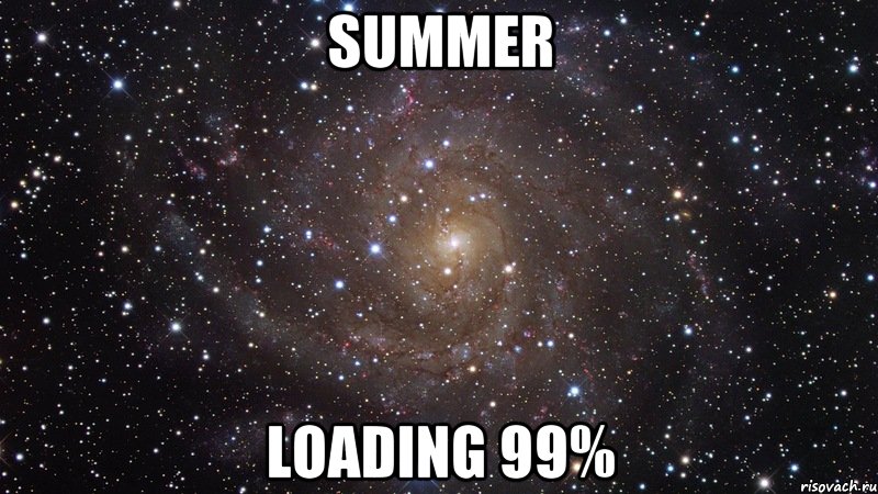 SUMMER LOADING 99%, Мем  Космос (офигенно)