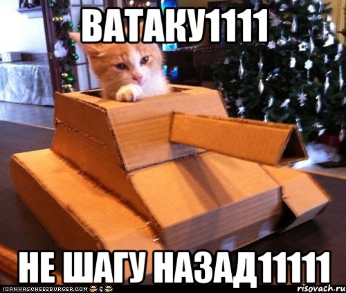 ВАТАКУ1111 НЕ ШАГУ НАЗАД11111, Мем Котэ танкист