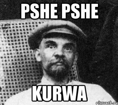 pshe pshe kurwa, Мем   Ленин удивлен