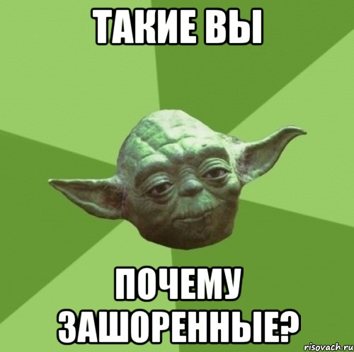 Такие вы почему зашоренные?, Мем Мастер Йода