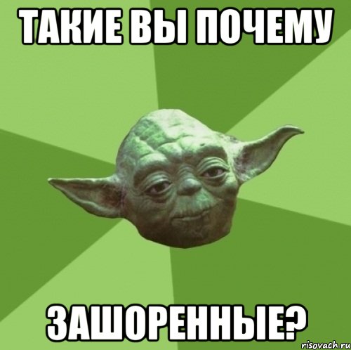 Такие вы почему зашоренные?, Мем Мастер Йода