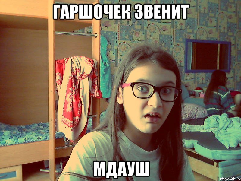 гаршочек звенит мдауш, Мем мдауш