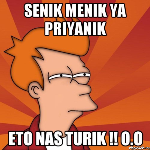 senik menik ya priyanik eto nas Turik !! o.O, Мем Мне кажется или (Фрай Футурама)