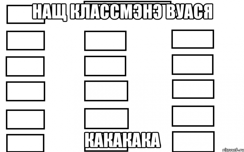 Нащ классмэнэ вуася КАКАКАКА