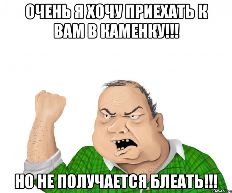 ОЧЕНЬ Я ХОЧУ ПРИЕХАТЬ К ВАМ В КАМЕНКУ!!! НО НЕ ПОЛУЧАЕТСЯ БЛЕАТЬ!!!