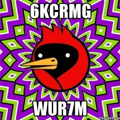 6KcrMG WUr7M, Мем Омская птица