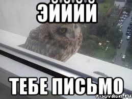 Эйййй Тебе письмо