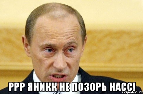  ррр яникк не позорь насс!, Мем путин