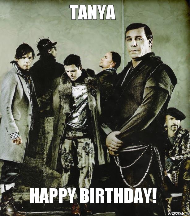 Tanya Happy birthday!