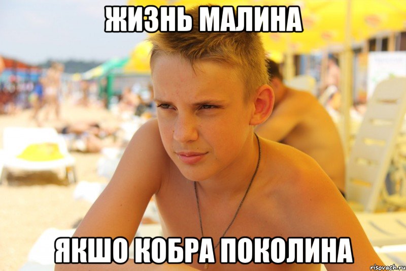 Жизнь малина якшо кобра поколина
