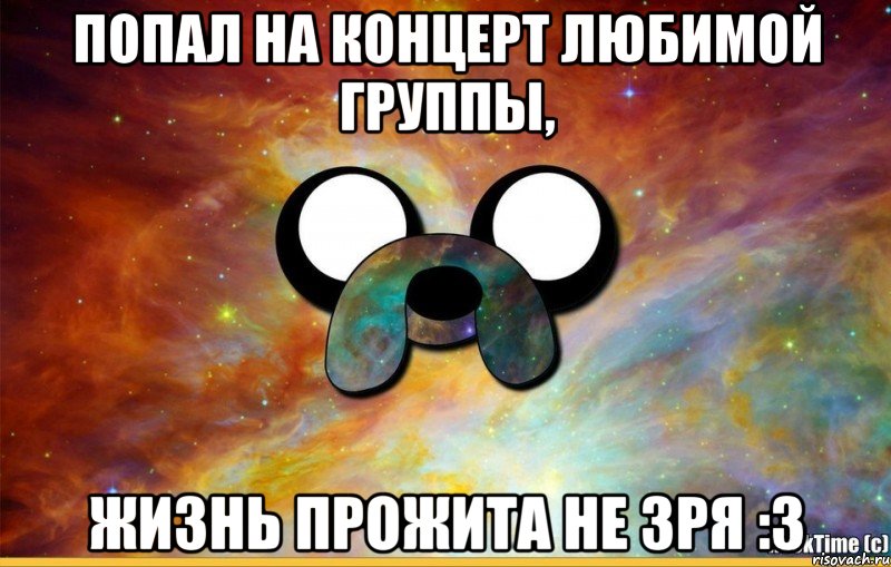 Попал на концерт любимой группы, жизнь прожита не зря :3