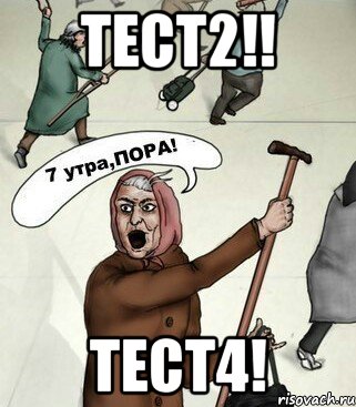тест2!! тест4!, Мем Родина-мать зовёт мать вашу мать