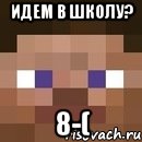 Идем в школу? 8-(, Мем стив